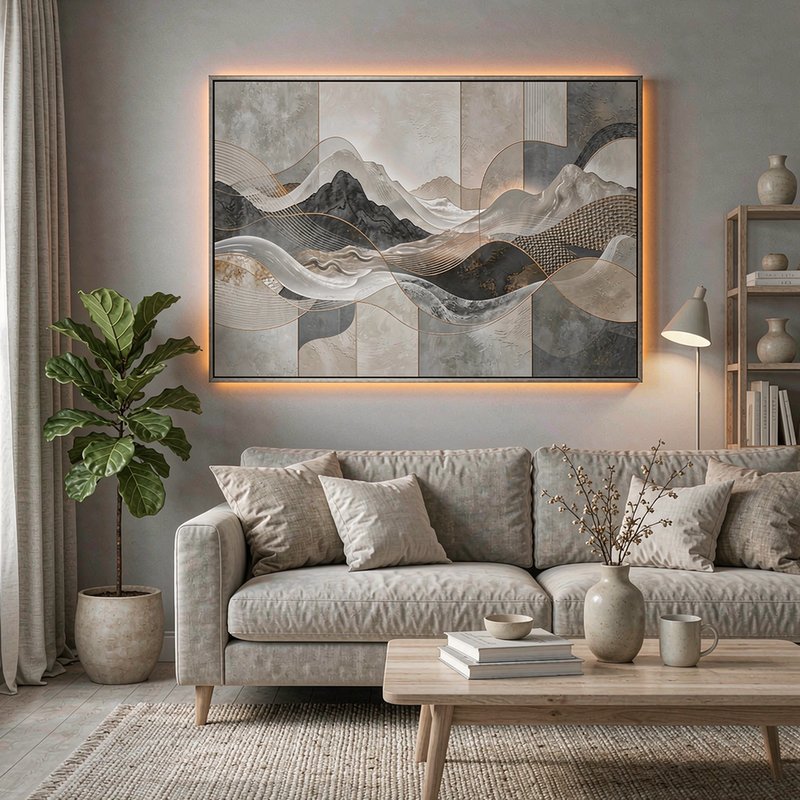 石墨烯发热壁画适用场景——家庭住宅