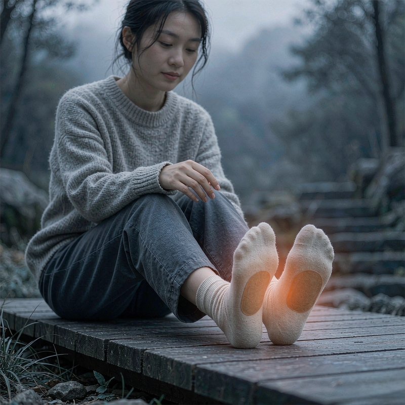 暖足贴适用场景——冬季户外