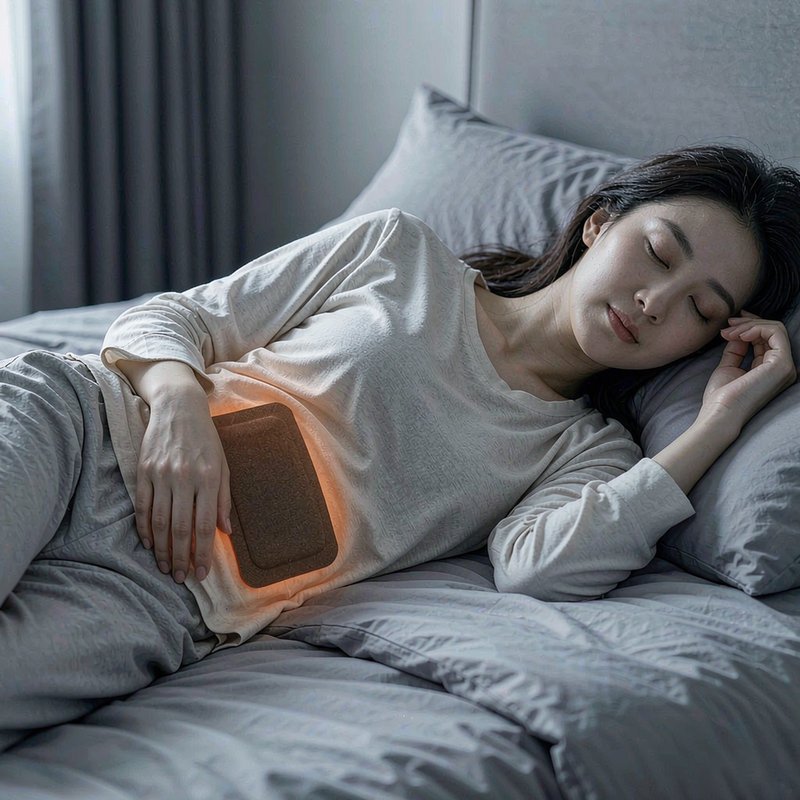 暖宫贴适用场景——睡眠时